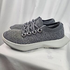 allbirds Tree Dasher 2 Women's Sneaker Grey Size 7 Active Shoe Natural Materials
